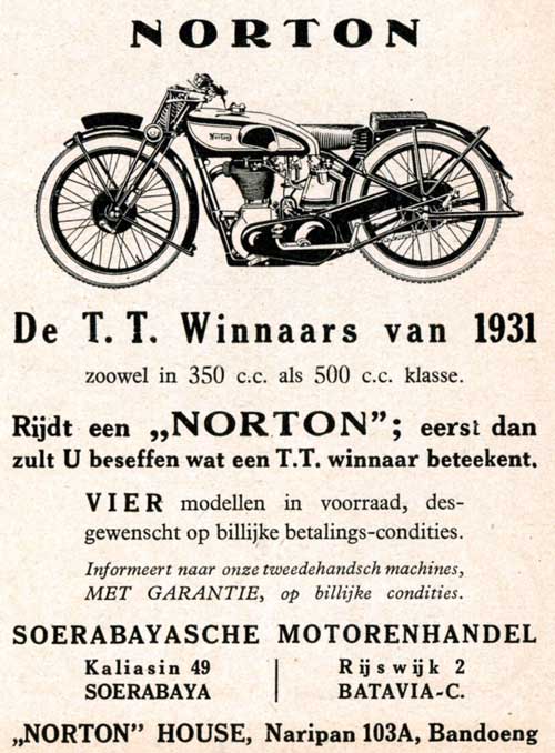 Norton 1931 norton house java