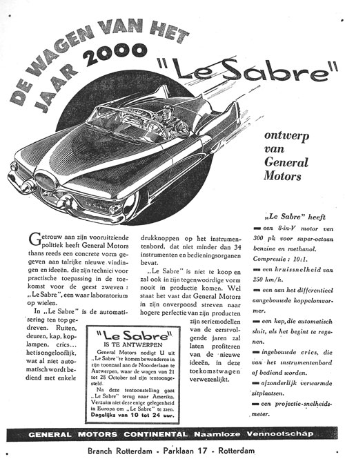 buick le sabre 19511020 gm Autokampioen